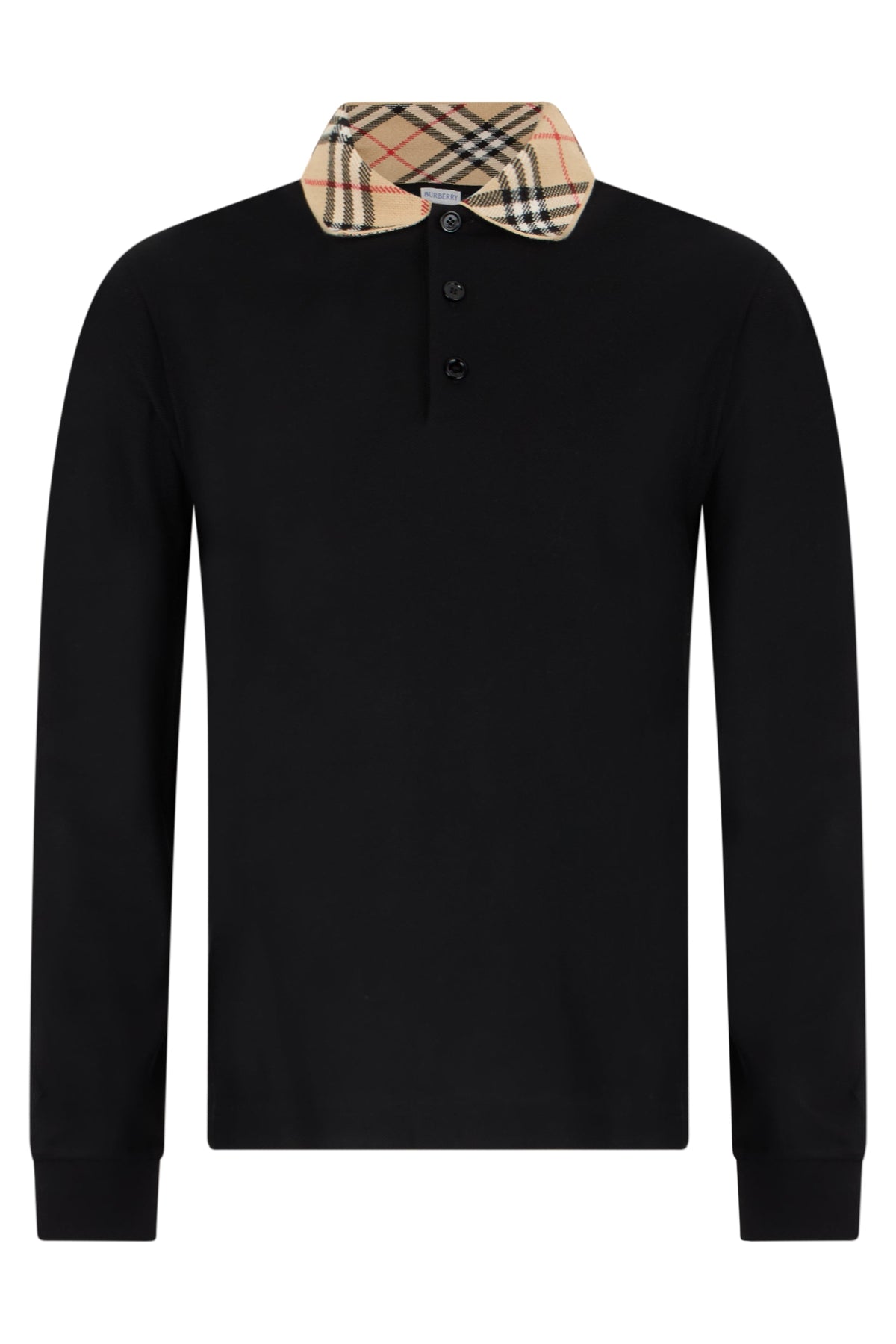 Cotton sweater with polo collar RTW