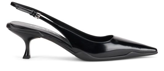 Slingback shoe in leather SHOES