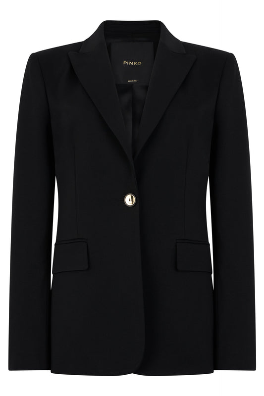 Fitted Blazer in Technical Fabric RTW
