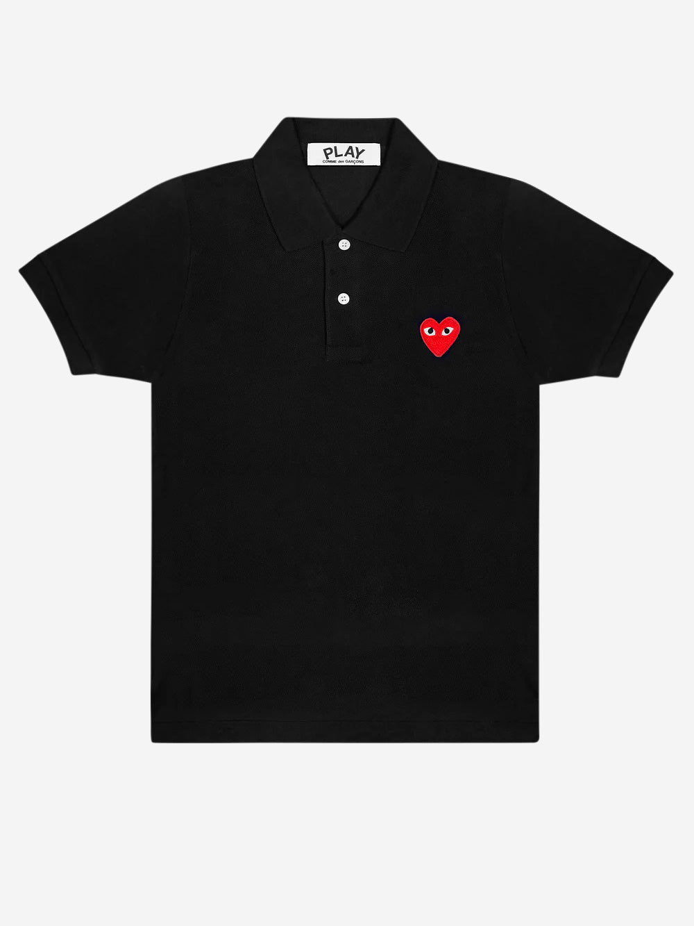 Comme Des Garcons Play Short sleeve polo red heart