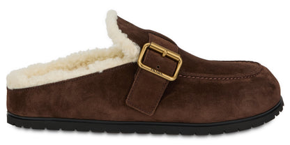 Prada Padded slippers with strap