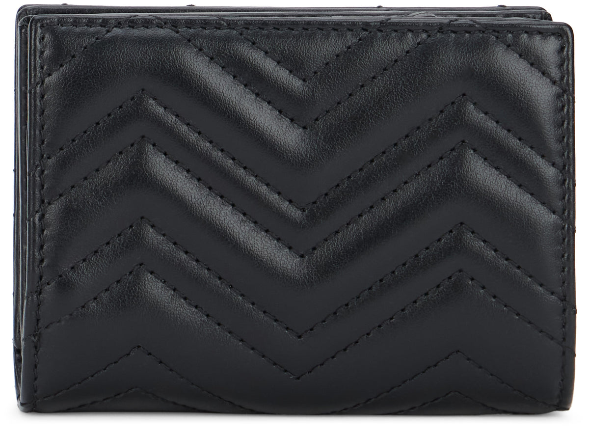 Gucci GG Marmont wallet in quilted leather