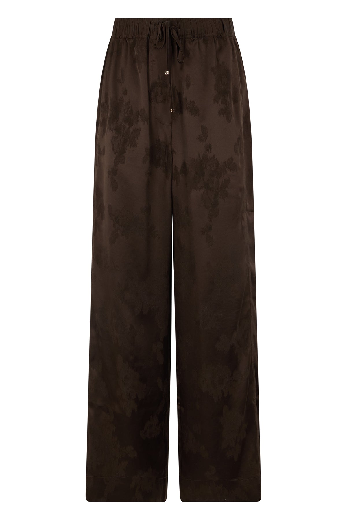 Satin pants with elastic waistband RTW