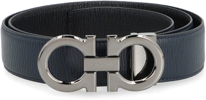 Gancini Reversible leather belt ACC