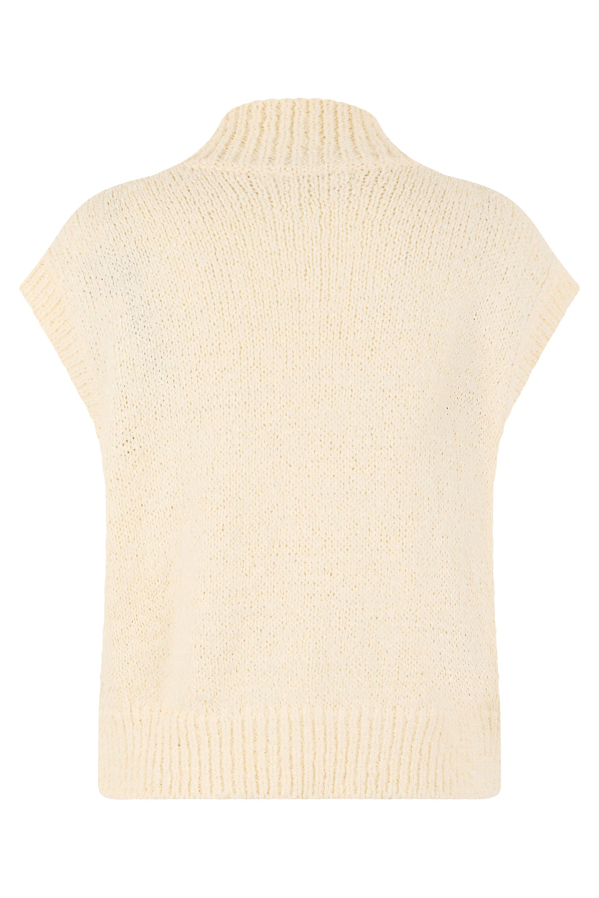 High collar sweater with zip RTW
