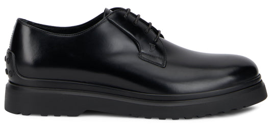 Lace-up shoe in leather SHOES