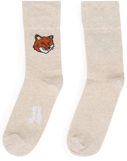 Cotton blend socks with embroidery RTW