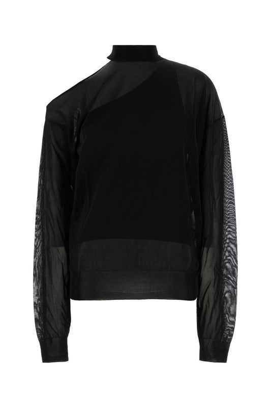 PULL SILK ORGANZA KNITWEARS