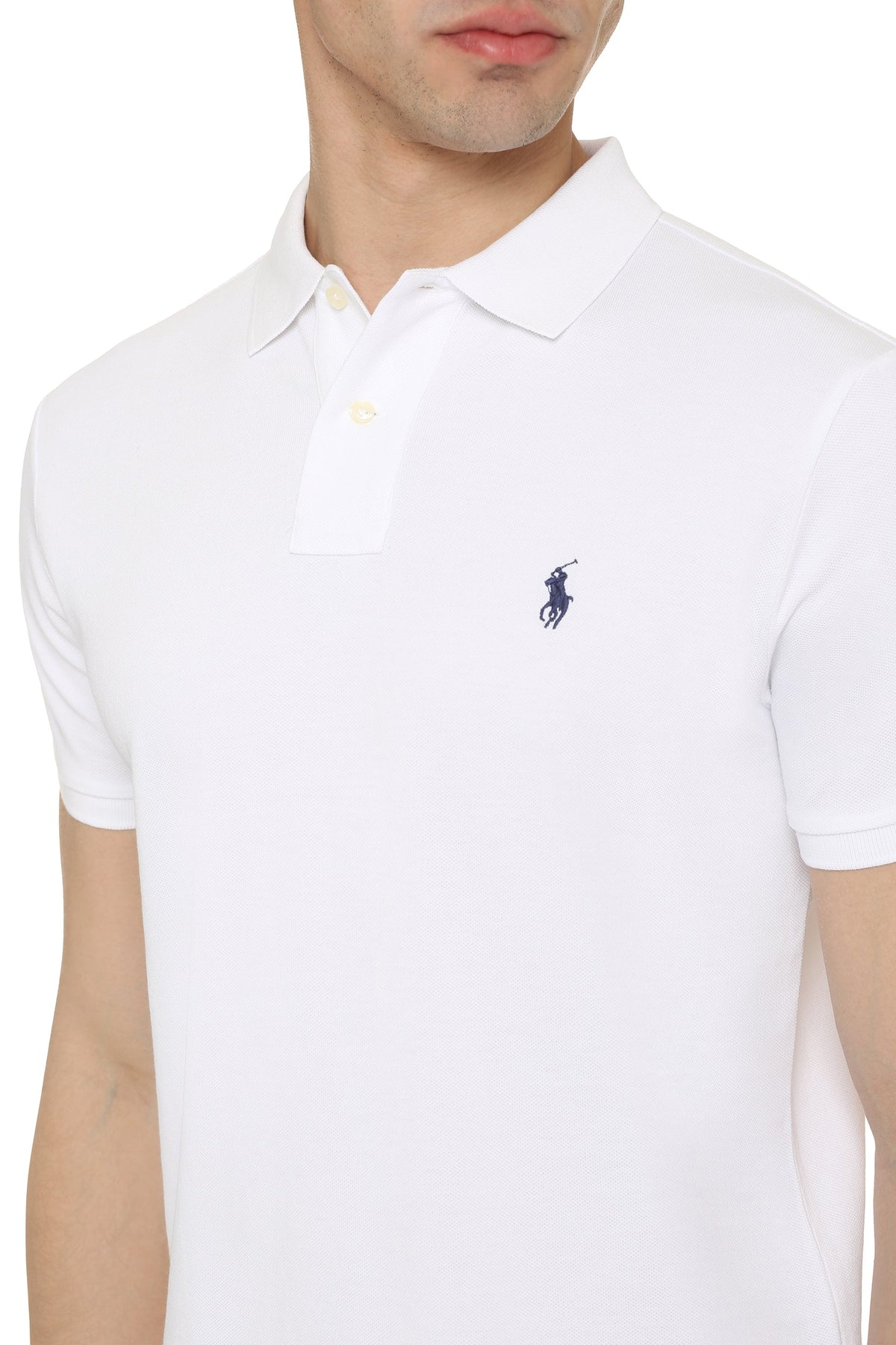 Cotton-piqué polo shirt RTW