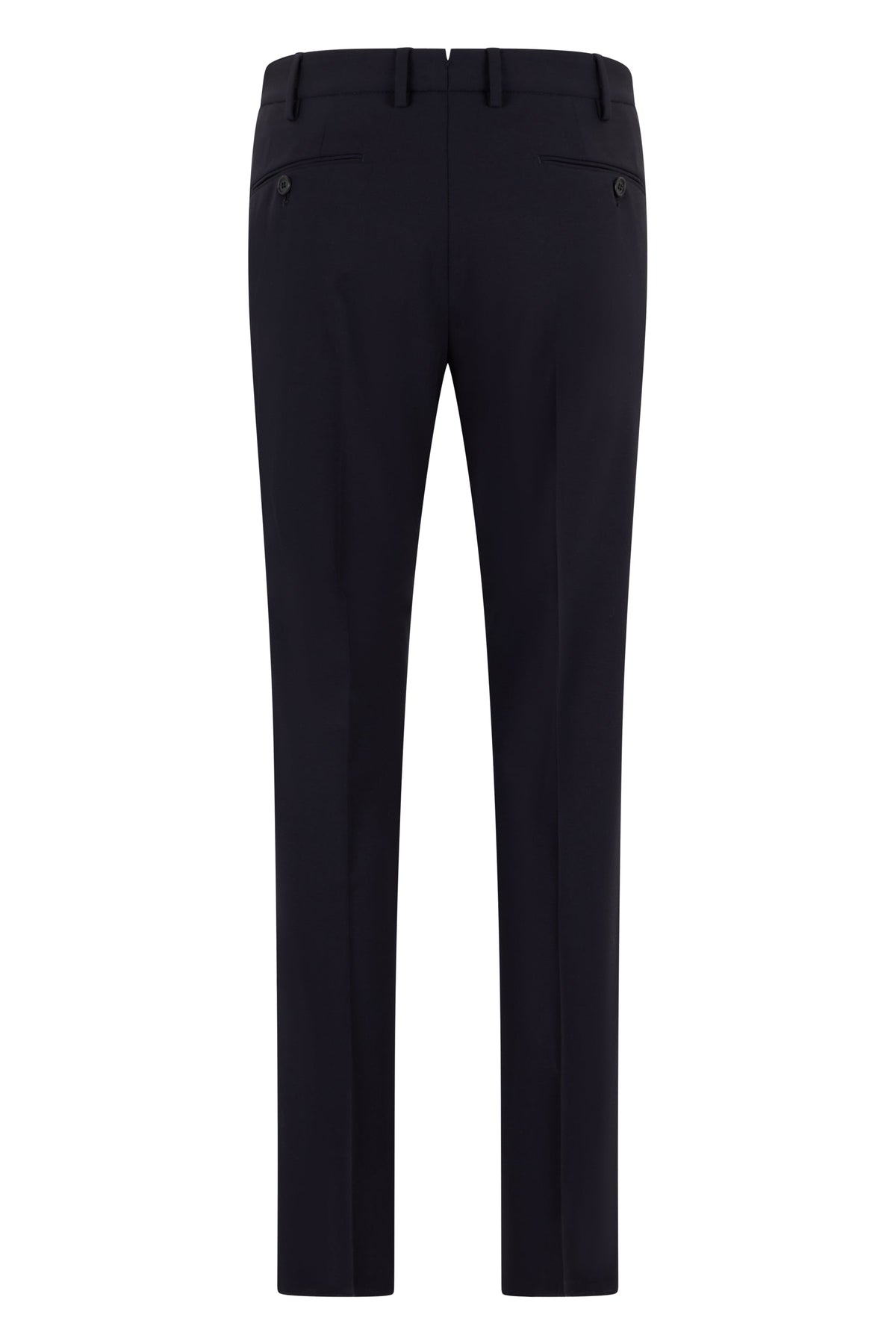 Slim Fit Trousers in Wool Blend RTW