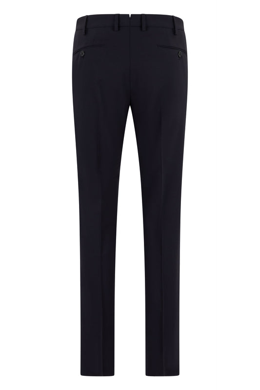 Slim Fit Trousers in Wool Blend RTW