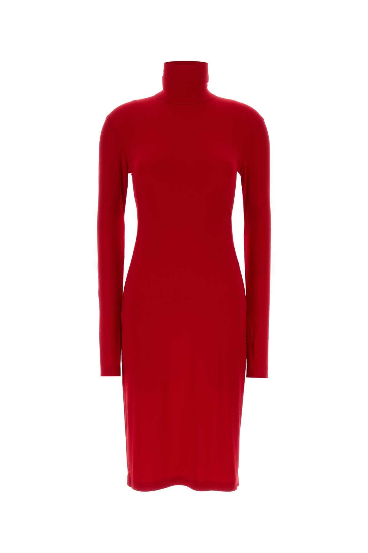 LONG SLEEVE TURTLENECK DRESS TO KNEE DRESSES