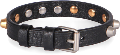 Rockstud bracelet in leather RTW