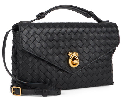 Knot lock in leather RTW