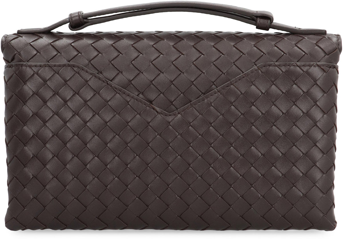 Bottega Veneta Knot Lock Leather crossbody bag