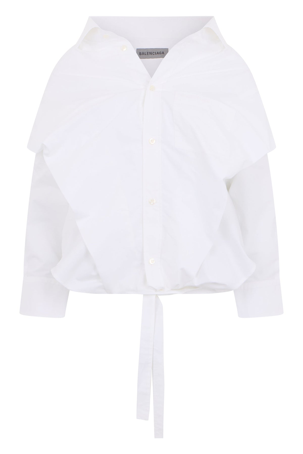 Shirt with exposed shoulders RTW