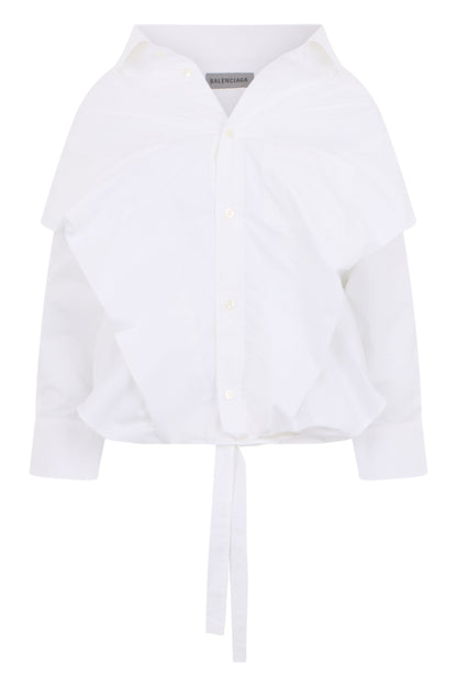 Shirt with exposed shoulders RTW