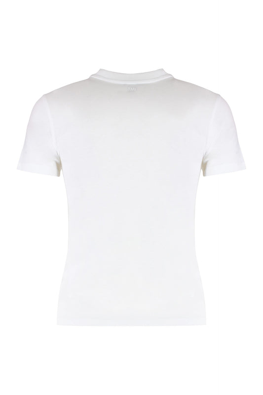 Cotton crew-neck T-shirt RTW