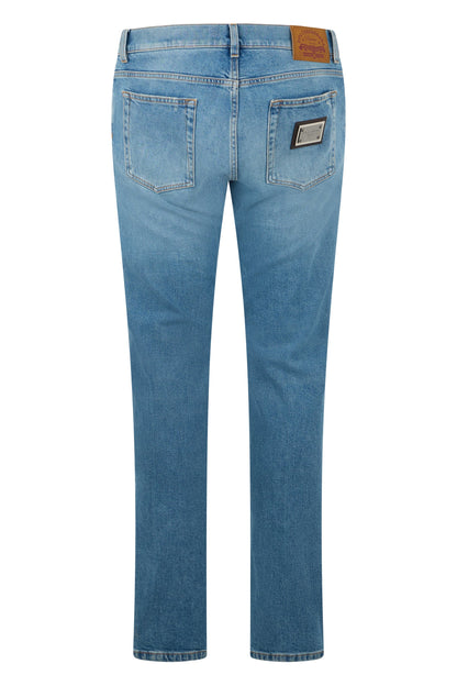 Slim fit jeans in cotton RTW