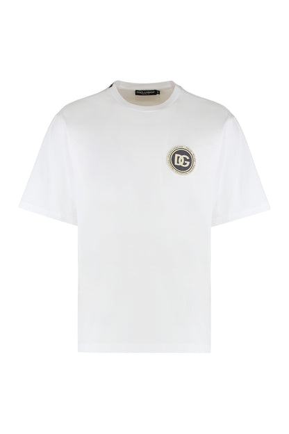 Cotton t-shirt with patch RTW