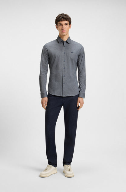 Long sleeve shirt in cotton jersey RTW