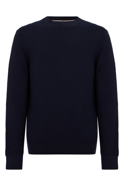 Black cotton sweater RTW