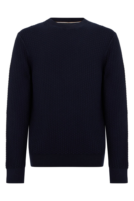 Black cotton sweater RTW