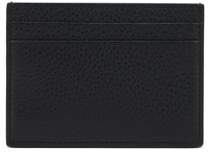 Leather card holder with logo RTW