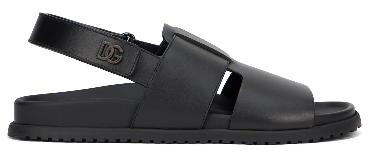 Smooth leather sandals SHOES