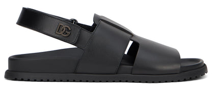Smooth leather sandals SHOES