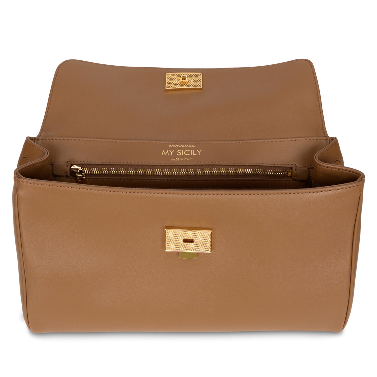 Handbag My Sicily in leather BAGS