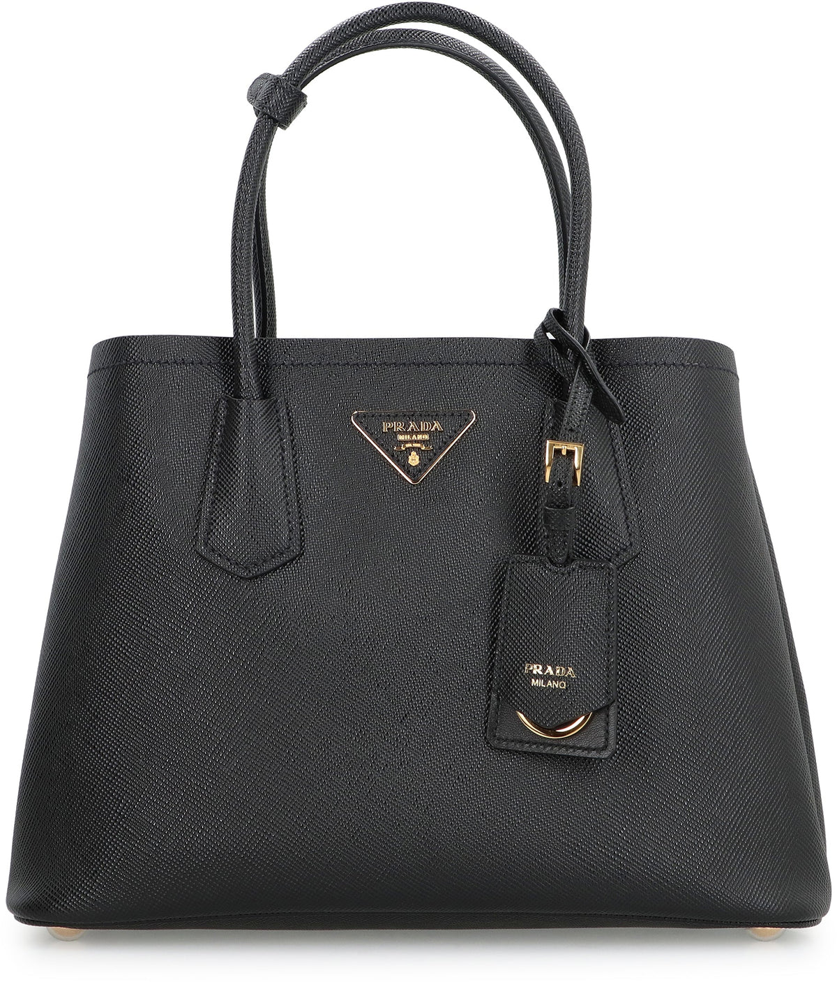 Prada Double medium Leather handbag