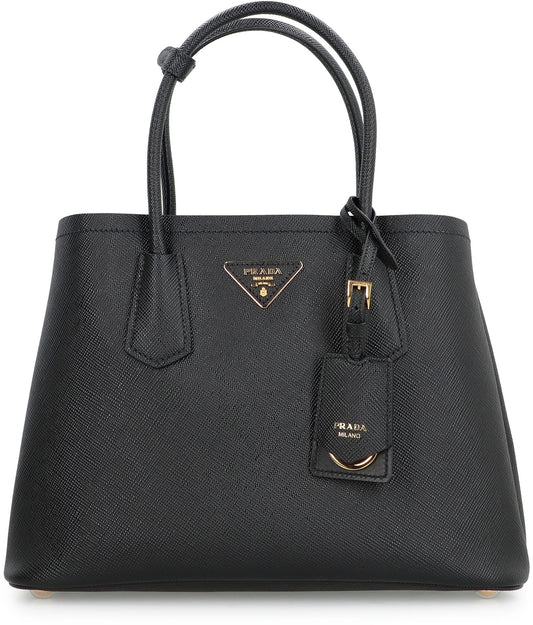 Prada Double medium Leather handbag