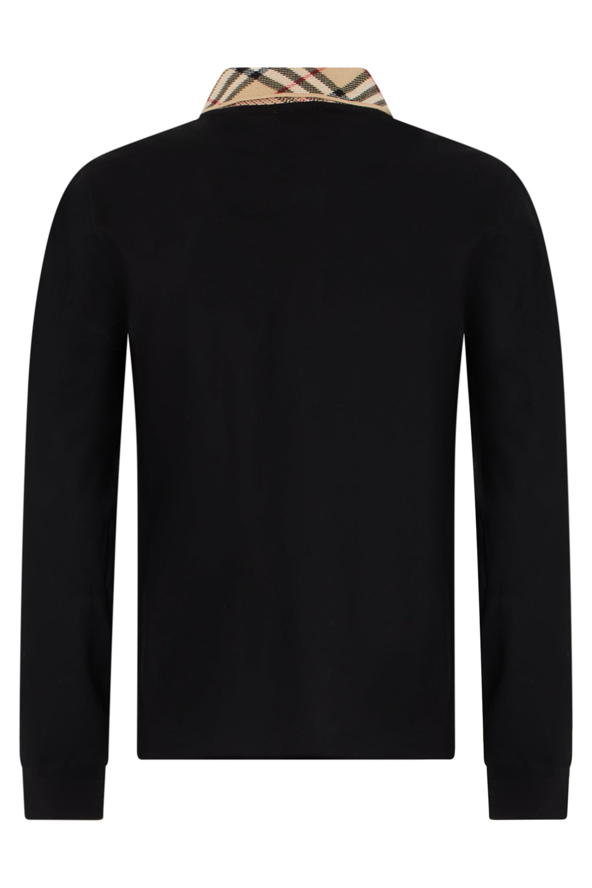 Cotton sweater with polo collar RTW