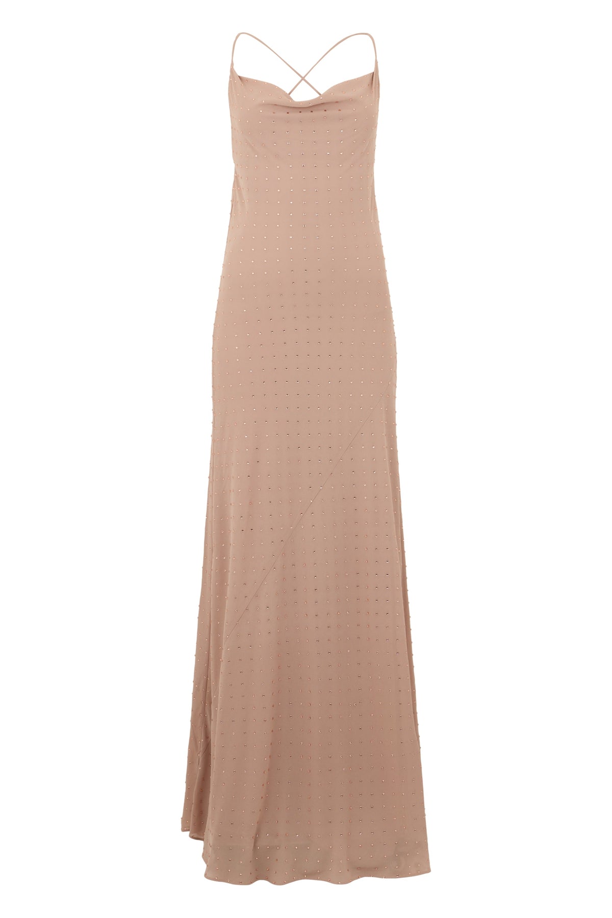 Long dress with rhinestones RTW