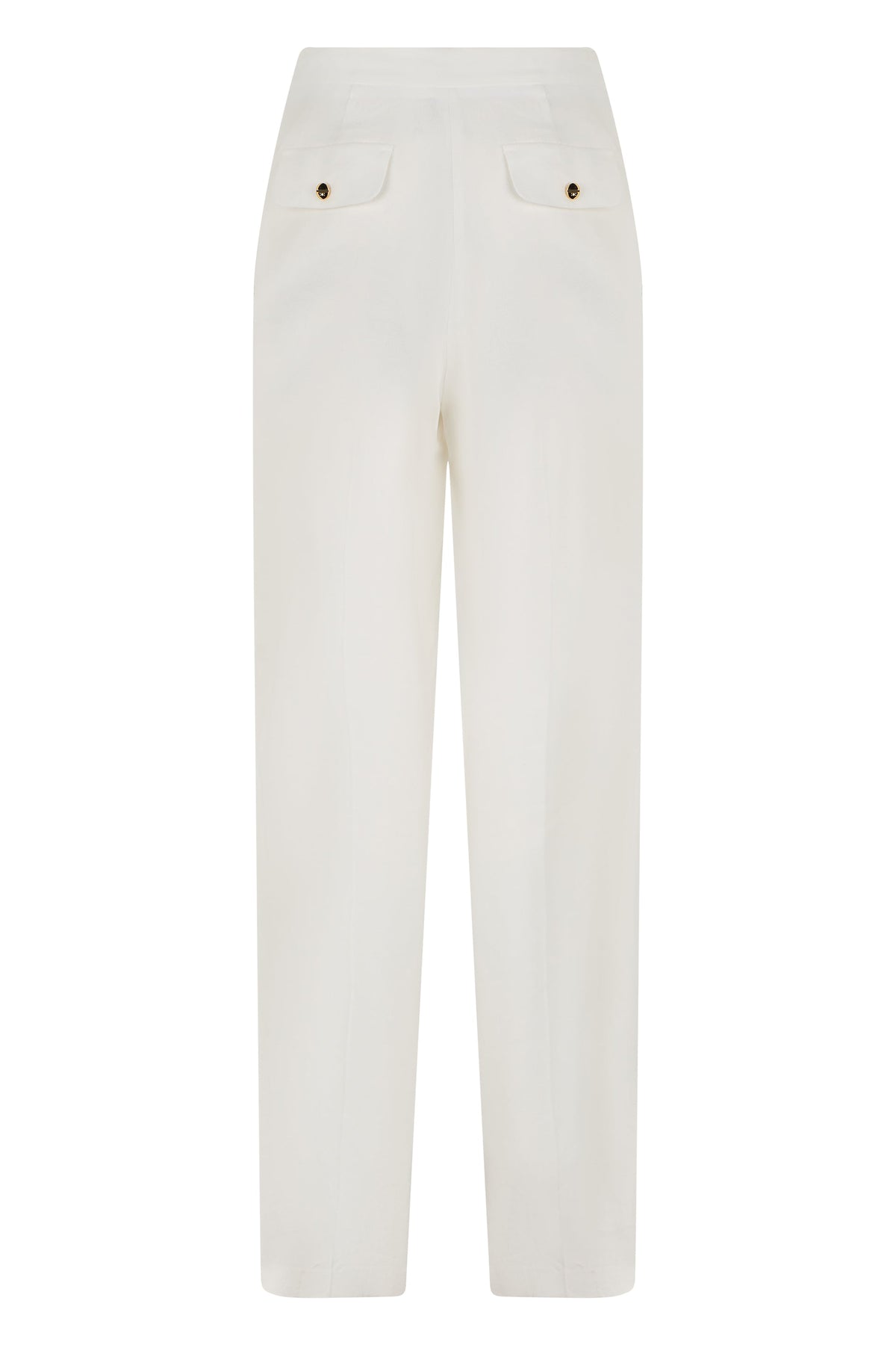High-waisted straight trousers RTW