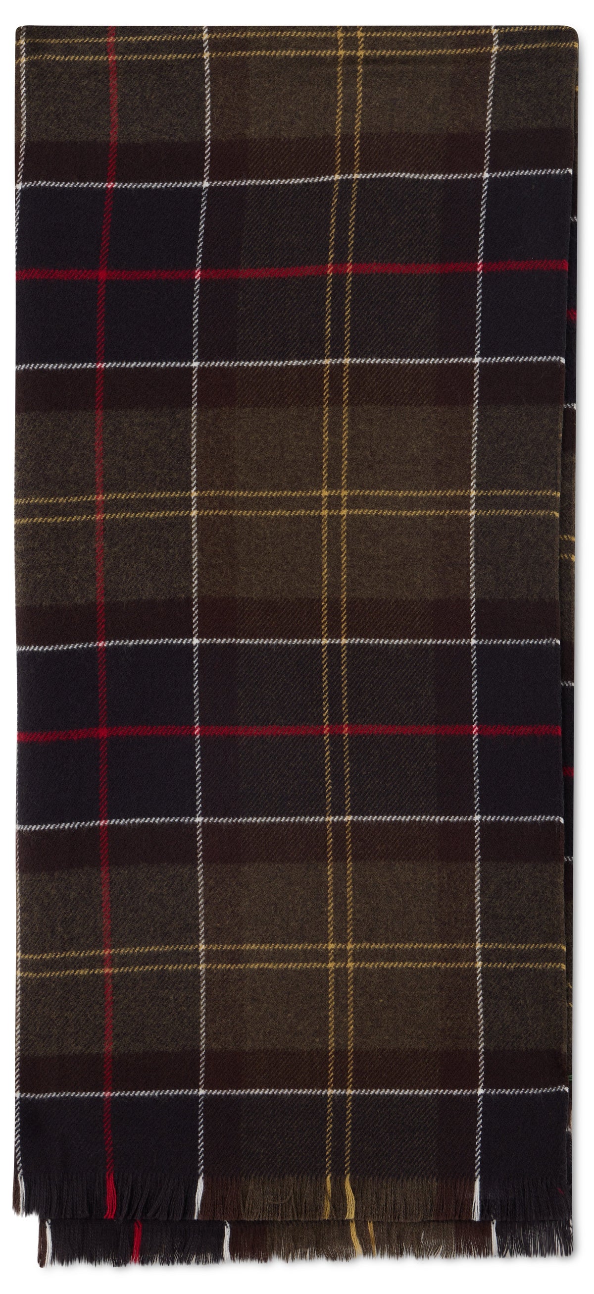Tartan fabric scarf ACC