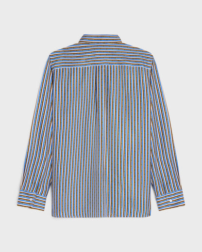 Striped silk twill shirt RTW