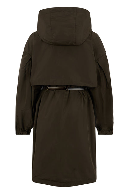 Water-repellent taffeta parka RTW