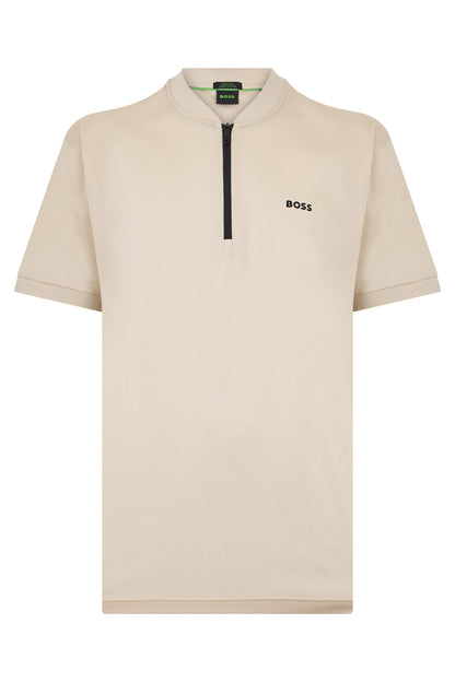 T-shirt with zip collar RTW
