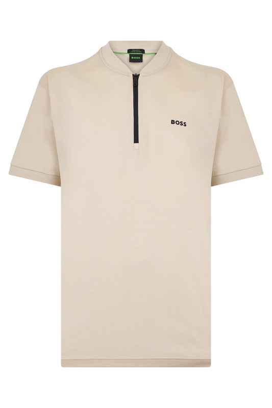 T-shirt with zip collar RTW