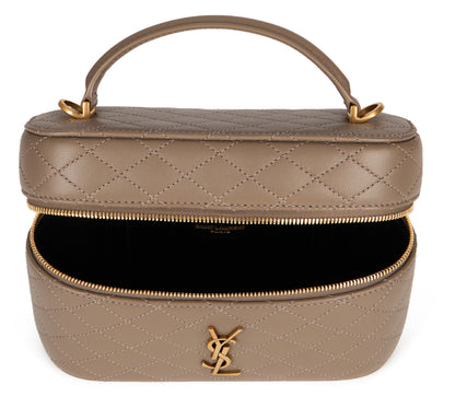 Gaby vanity shoulder bag in leather BAGS