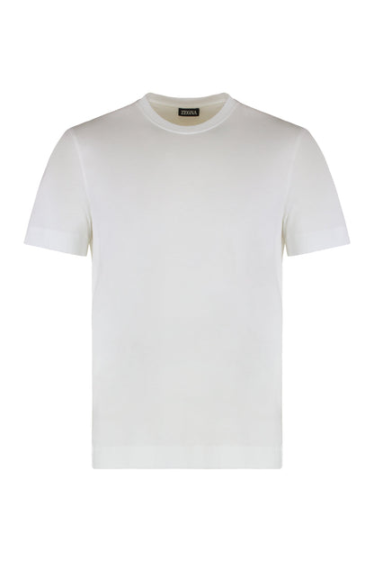 Crew neck T-shirt in cotton RTW
