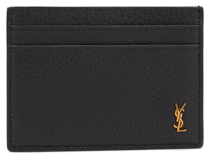 Tiny Cassandre card holder in leather RTW