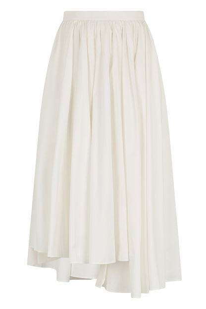 Asymmetrical pleated skirt RTW
