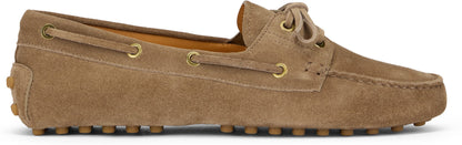 Loafer in Suede leather beige RTW