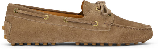 Loafer in Suede leather beige RTW