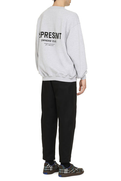 Cotton crew-neck sweatshirt RTW
