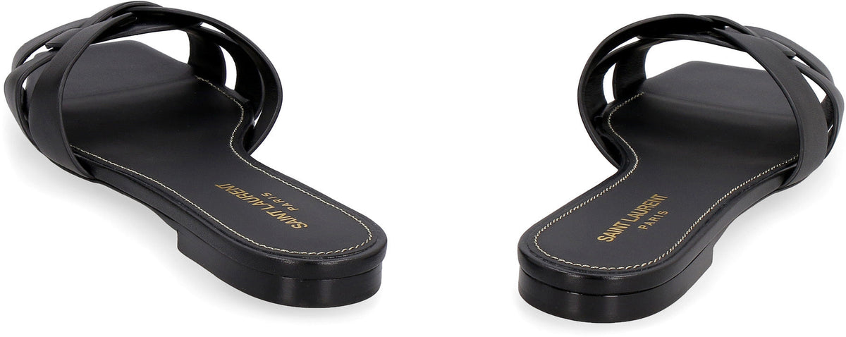 Saint Laurent Leather slides
