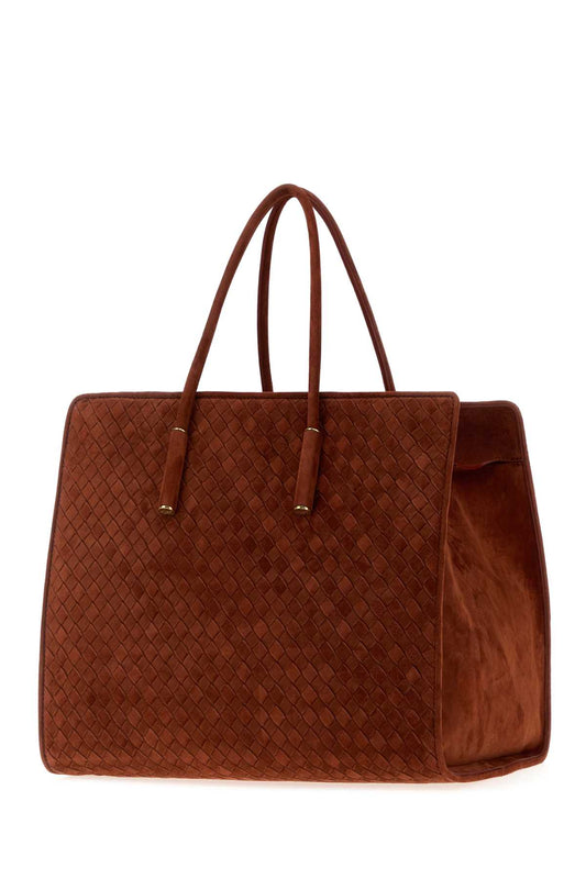 BARBARA GRANDE SUEDE HANDBAGS